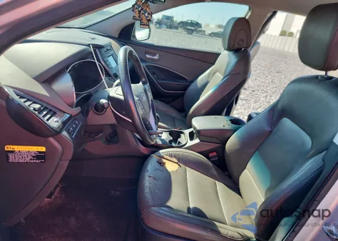 2016 Hyundai Santa Fe Se from USA, damaged, VIN KM8SN4HF7GU134836